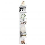 7 Tier Wall Shelf Unit, Floating Shelves for Stora