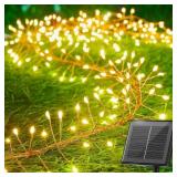 Minetom Solar Lights Outdoor, 19.6Ft 240 LED Solar