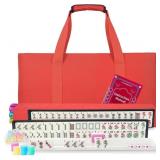 American Mahjong Tile Set with 166 White Tiles - I