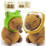 Capybara Crochet Kit for Beginners, 2PCS Capybara