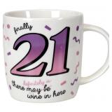 Enesco Our Name is Mud 21st Birthday Definitely Wi