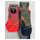 Lot of 2, 3-Pack Stance Socks, Size Medium, 1 Pack