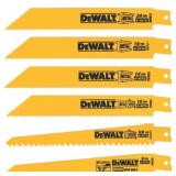 Dewalt DW4856 | 6-Piece Reciprocating Saw Blade Se