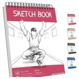 XXYOUPIN 9x12 Inch Spiral Bound Sketchbook 110Page