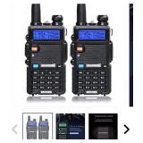 BAOFENG UV-5R 2 PACK | DUAL BAND | 4/1W | 128CH |