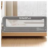 Foldable Bed Rail for Toddlers, 71in Reinforced Ca