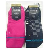 Lot of 2, 3-Pack Stance Size Medium Socks, Variety