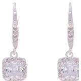 Anne Klein Flawless Silver-Tone & Cubic Zirconia L