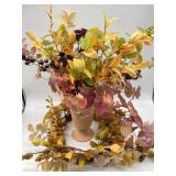 Fall like Wreath & Vase Lot