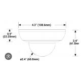 OpenEye OE-C3212D4-S 4MP Outdoor IP Dome Camera