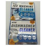 Lot of 2 Active Products, Includes Dishwasher Clea