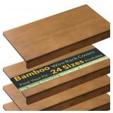Gashell Wire Shelf Covers, Bamboo Wire Rack Covers
