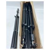 Lot of 7 PCs Projector Stand Outdoor Portable Brac