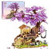 Sitodier Cherry Blossom Tree House Building Toy, 8