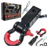 Shackle Hitch Receiver & Towing Hitch Lock 2Inch 4