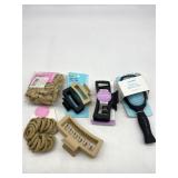 Lot Of Gimme Hair Clips, Hair Ties, & Brush