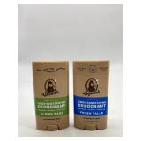 Lot Of 2 Dr Squatch Deodorant