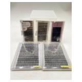 Mixed lot of eyelash extension trays and DIY lash