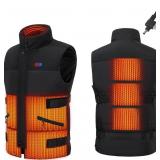 2X Heated Vest, Lightweight Warming Heated Jacket