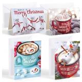 JOYIN 12 PCS Christmas Greeting Cards with Envelop