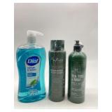 Lot Of 3 Various Body Washes-Dial, Shea Moisture M