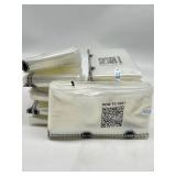 Lot of 10 Vacuum Seal Bags, Exact Dimensions Unkno