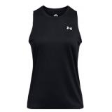 Size Large Women sUnder Armour Tech Tank Top - Bla
