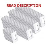 BESTTEN 100 Pack 1 Gang Screwless Wall Plate, USWP