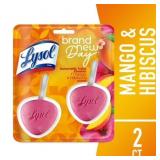 12 packs Lysol  Automatic Toilet Bowl Cleaner, Bra