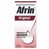 Afrin Original Decongestant Nasal Spray, 1 Oz