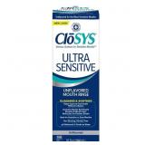 CloSYS Ultra Sensitive Mouth Rinse, Alcohol-Free,