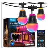 Govee Outdoor String Lights H1, 50ft RGBIC Outdoor
