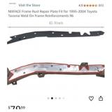Frame Rust Repair Plate Description Fit for 1995-2