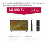 LG 50-Inch Class UQ7570 Series 4K Smart TV, AI-Pow