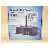 Wireless DMX512 transmitter receiver system