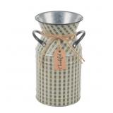 Harvest Metal Milk Jar Table D cor