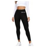 Size large AQWEI Soft Clouds Fleece Leggings - Cas