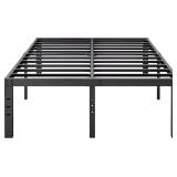 18 Inch High King Bed Frame No Box Spring Needed,