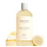 Deep Steep Lemon Cream Body Wash, Hydrating Shower