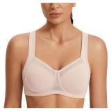 Size 38DD SYROKAN High Impact Sports Bras for Wome