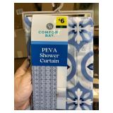 Comfort bay shower curtain