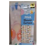 Comfort bay shower curtain