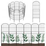 OUSHENG Decorative Garden Fence Fencing 10 Pack, 2