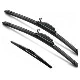JustCar 3 wipers Replacement for 2007 2008 2009 20