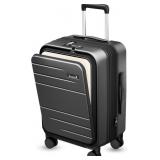 LUGGEX Carry On Luggage 22x14x9 Airline Approved,