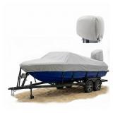 FOCEAN 1200D Boat Cover 15-17ft, Waterproof Heavy