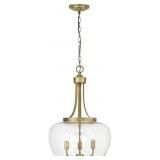 Z-Lite 3 Light Pendant 473P16-OBR, Brass