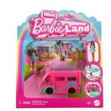 Barbie Mini BarbieLand Doll & Toy Vehicle Set, 1.5