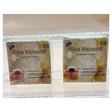 New (lot of two) bee venoms creams