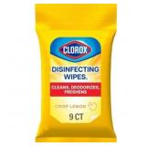 Lot of 4 Clorox To Go Citrus Disinfecting Wipes -